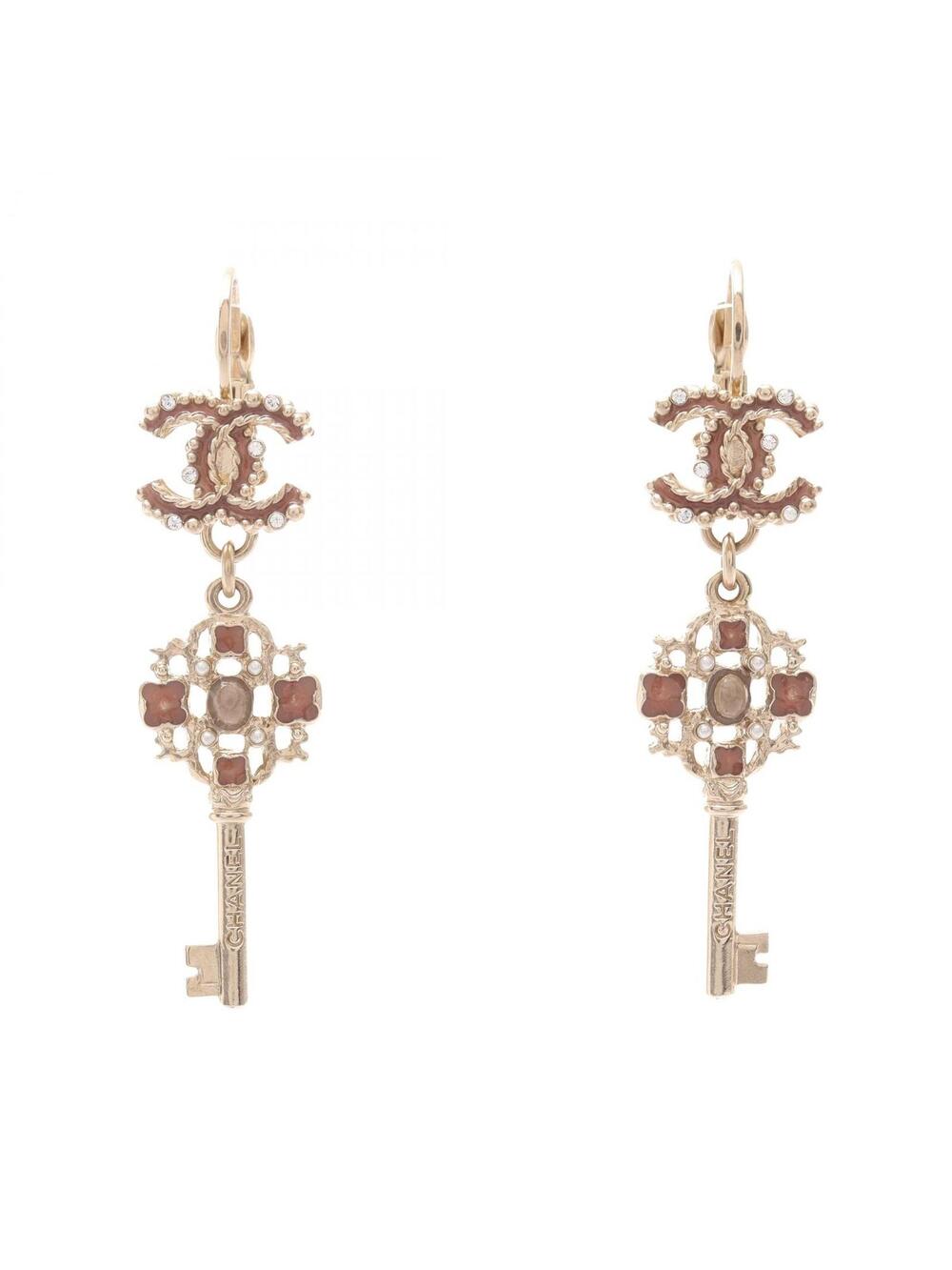 Chanel Coco Mark Key Motif Pierced #350143C70B
